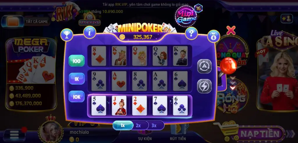 Slot game mini game hấp dẫn
