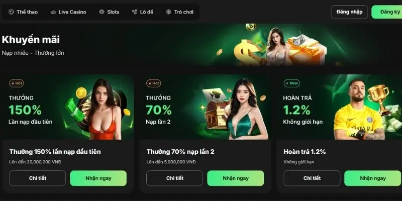 Top 10 khuyến mãi nhà cái 2025 được tổng hợp